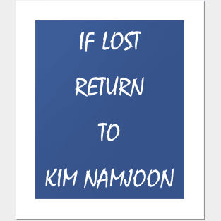 if lost return to rm Posters and Art